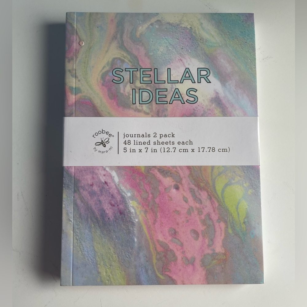 Two pack of 5 x 7 notebooks